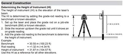 LL100N-2 Laser Level Kit with HR320 Receiver and Clamp, 15' Grade Rod (Inches), Tripod, and System Case , Yellow