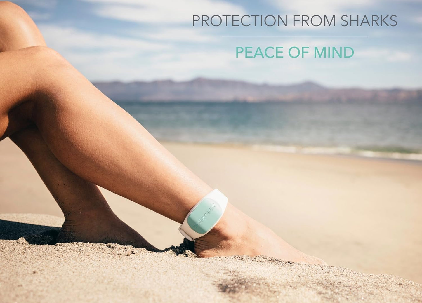 Magnetic Shark Repellent Band for Swimming, Surfing, Diving, Snorkeling and All Ocean Sports