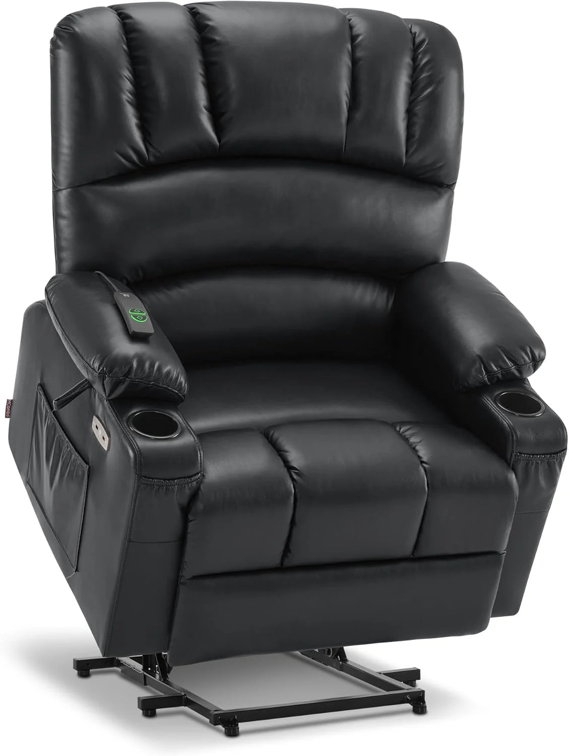 Heated Lift Recliner for Seniors with USB & Cup Holders
