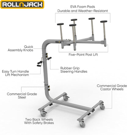 Hard Top Remover Lift for Jeep Wrangler, One-Person System