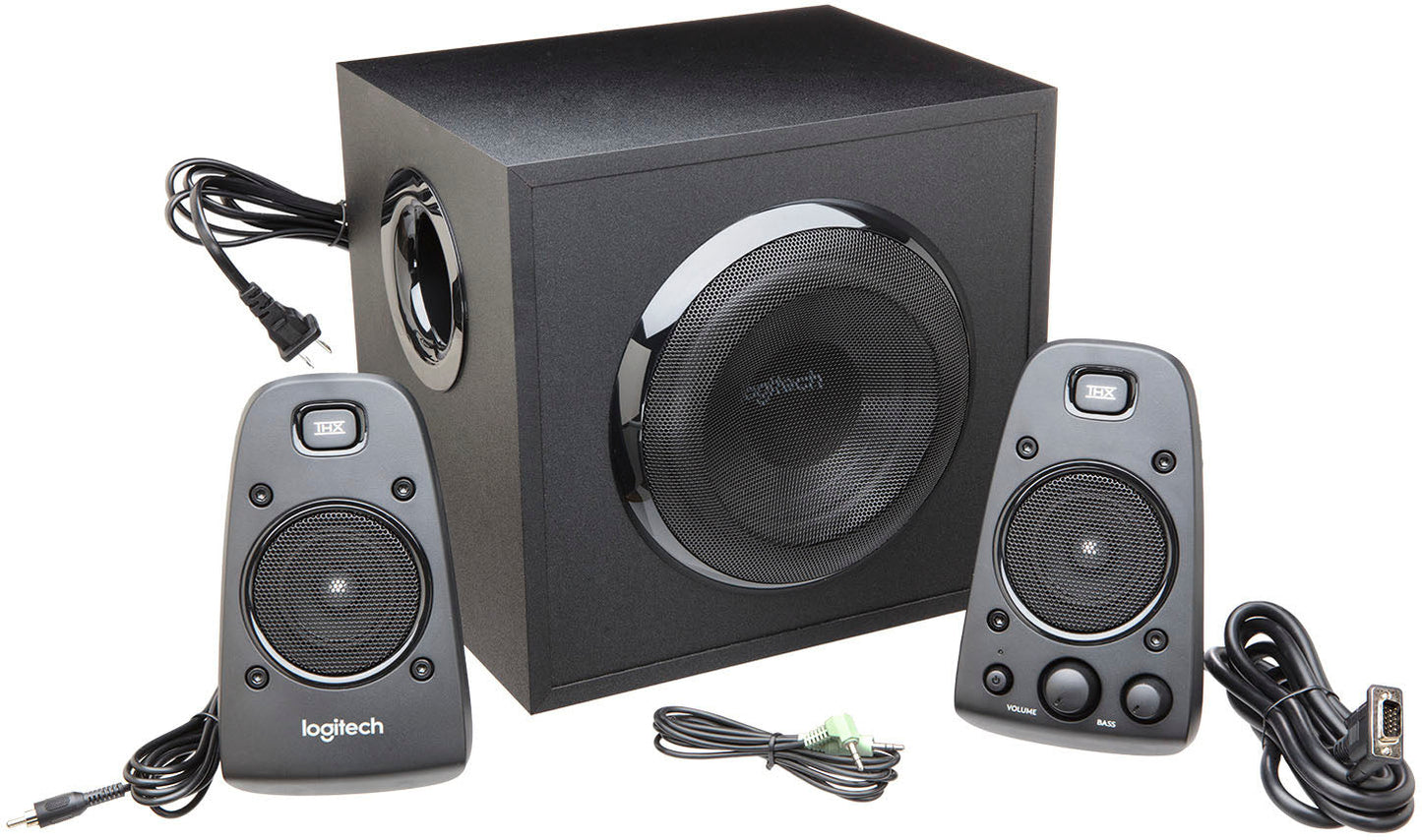 Logitech – Z623 2.1 Speaker System (3 Piece) – Black