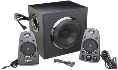 Logitech – Z623 2.1 Speaker System (3 Piece) – Black