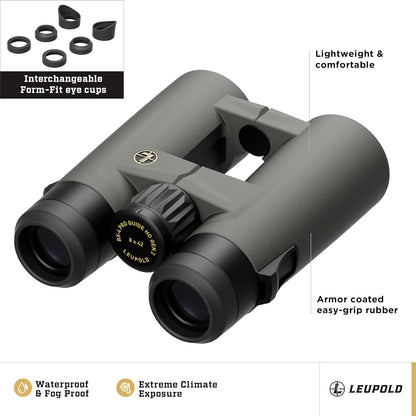 Leupold BX-4 Pro Guide HD Binoculars, 10x42mm Gen 2