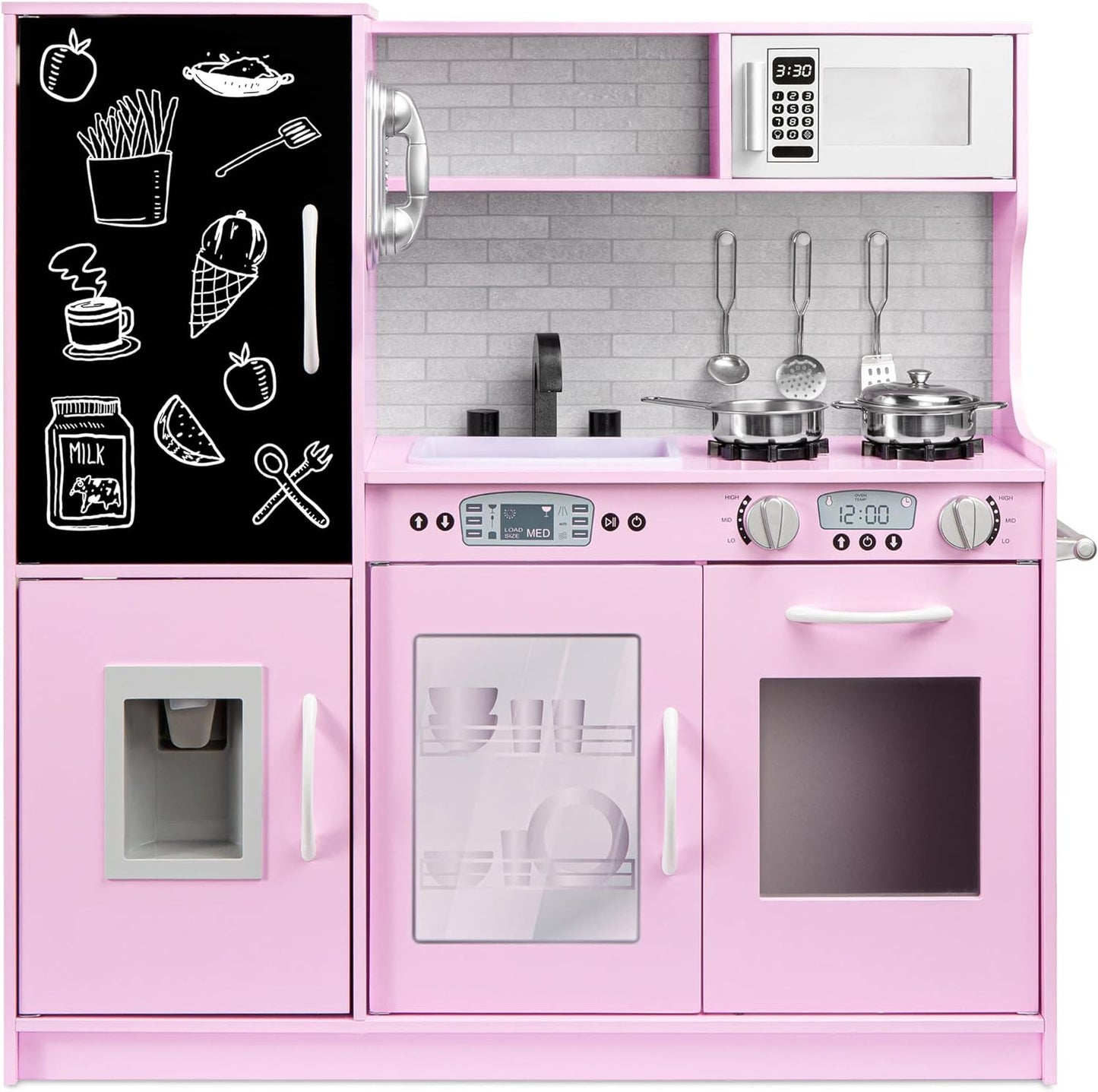 Best Pretend Kitchen Wooden Toy Set for Kids