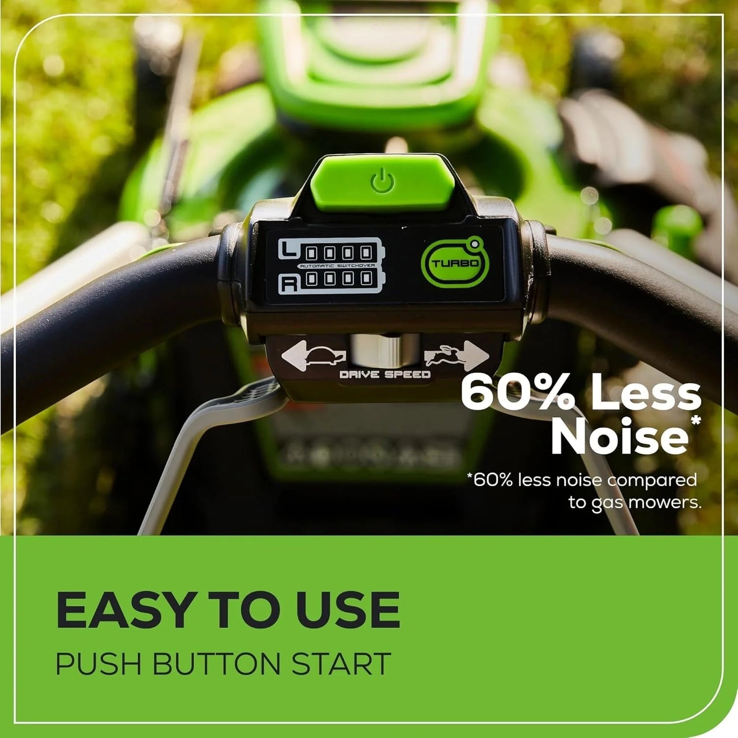 Greenworks 60V 21” Cordless (Self-Propelled) Lawn Mower , 2 x 4.0Ah Batteries and Dual Port Rapid Charger sgtnighsdesigns