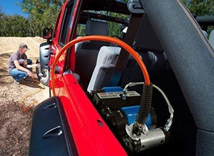 '12V' On-Board Twin High Performance Air Compressor, Ideal for Air Lockers Locking Differentials, Tire Inflator, Air Horn, Air Tools and Pneumatic Tools.