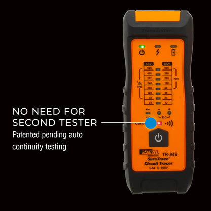 Ideal SureTrace Plus Circuit Tracer, 0–600V, Continuity Test