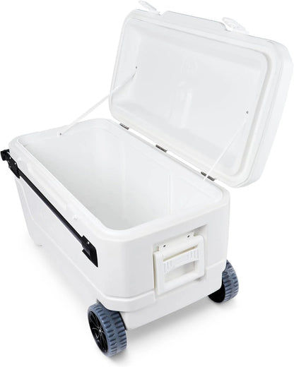 110QT Glide Cooler with Wheels and Telescoping Handle