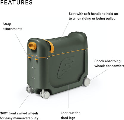 Kids' ride-on luggage and in-flight beds - Help your kids relax and sleep on the plane - Approved by multiple airlines - Best for ages 3 - 7