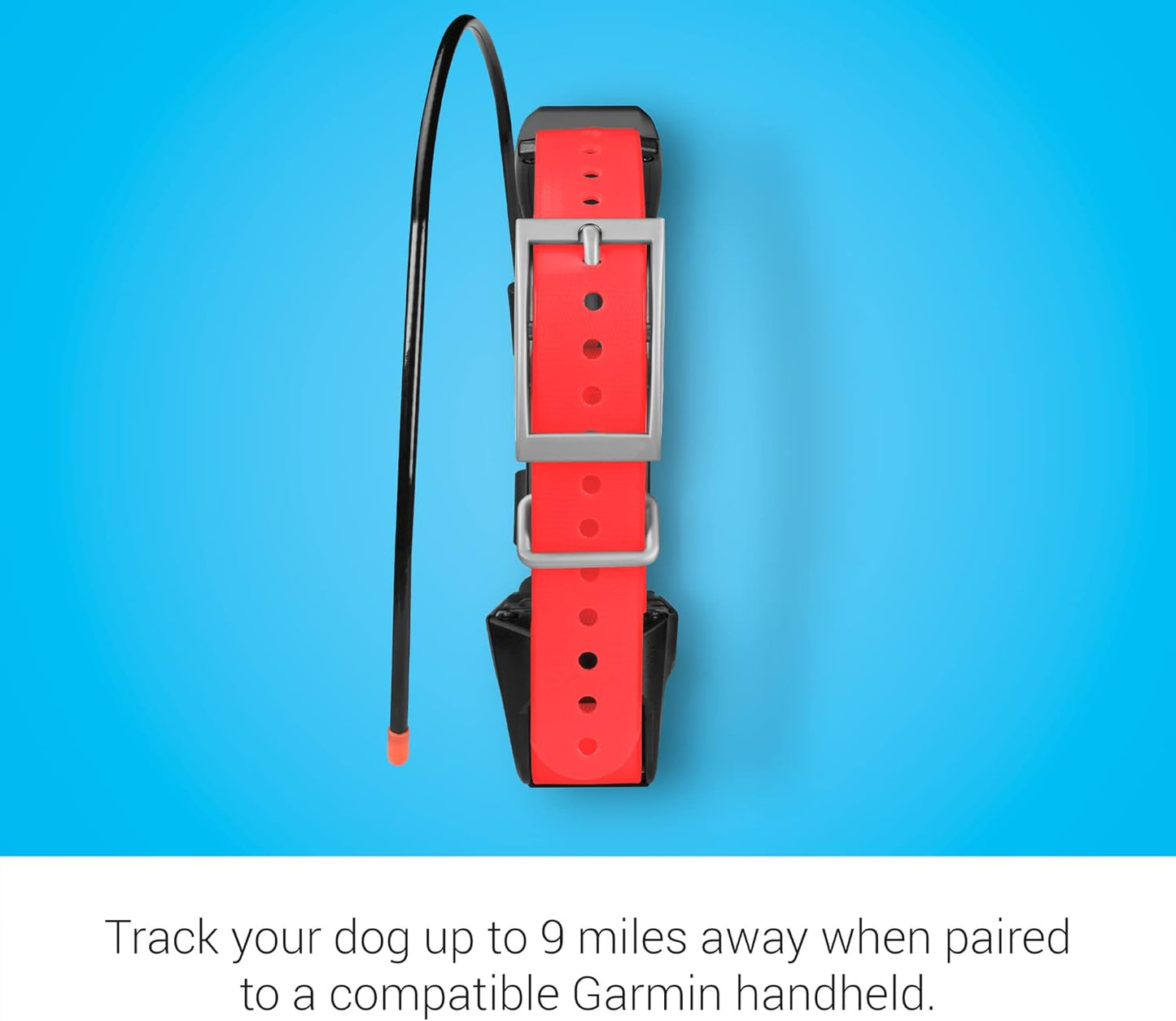 15X Dog Device, Tracking and Training Dog Device with Collar, 18 Levels of Stimulation, Rugged and Water-Resistant, High-Sensitivity GPS, Red
