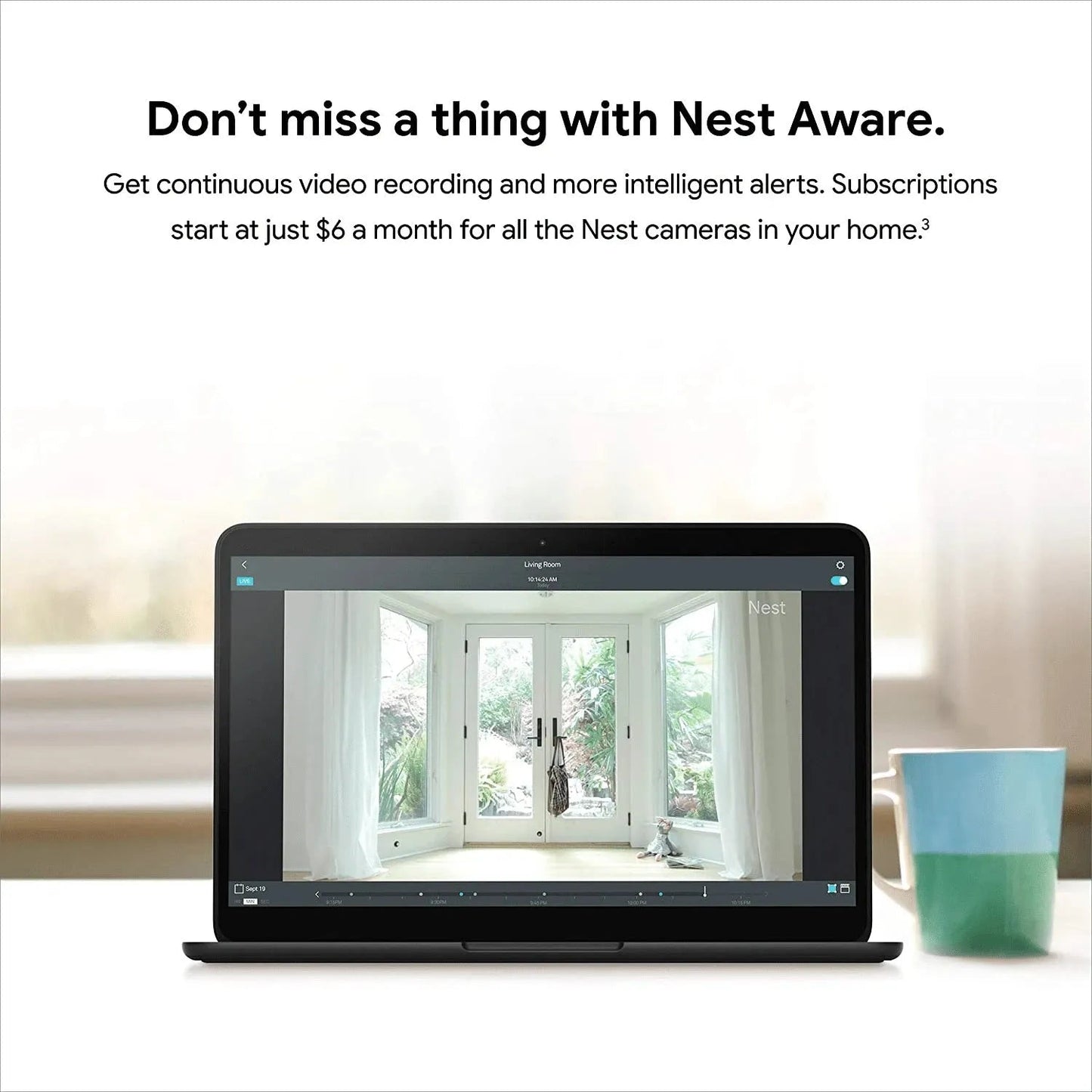 Google Nest Cam Indoor Wired Indoor Camera, For Home Security