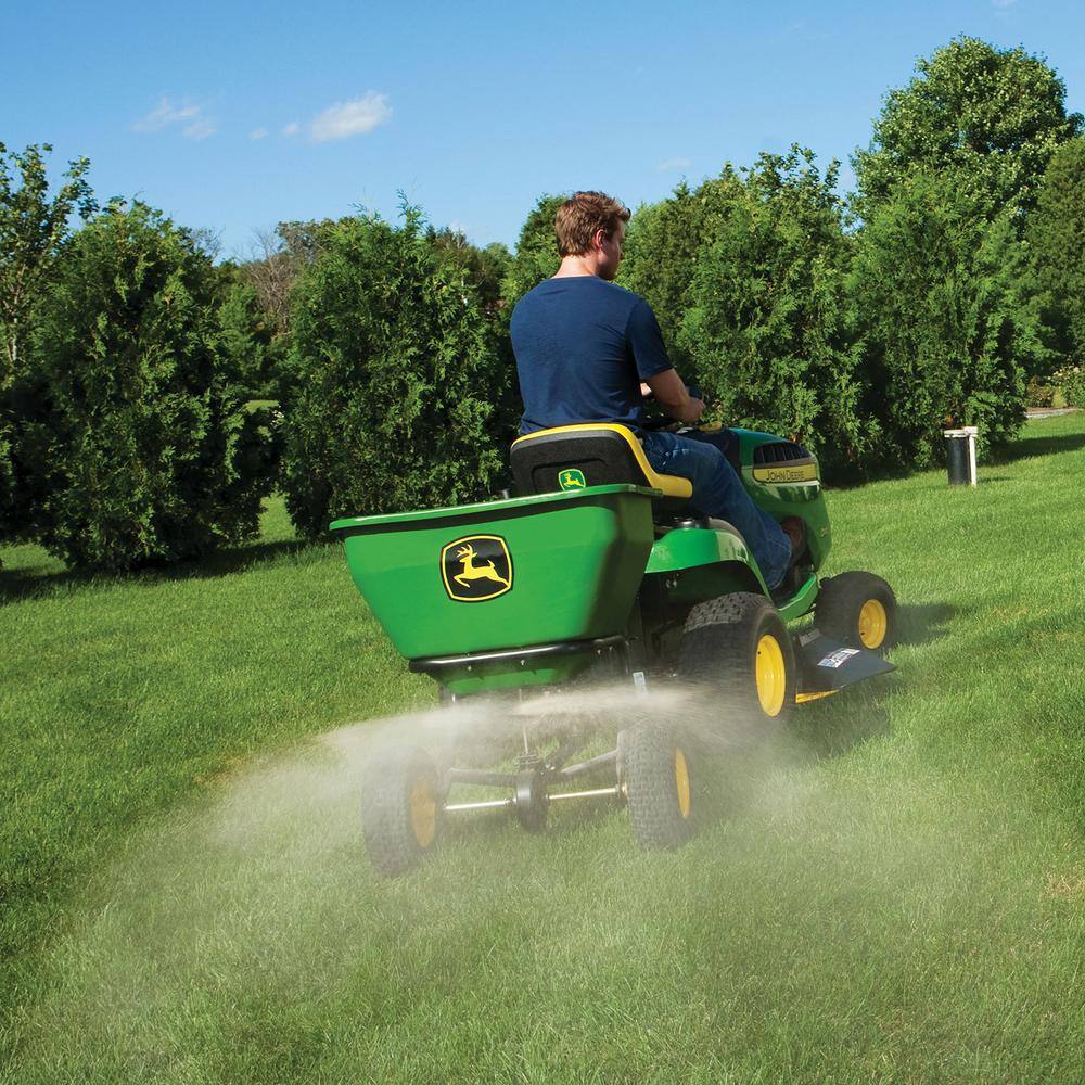 John Deere 175 lb Tow Behind Broadcast Spreader