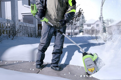 12-inch cordless snow shovel, includes 4.0Ah battery and charger