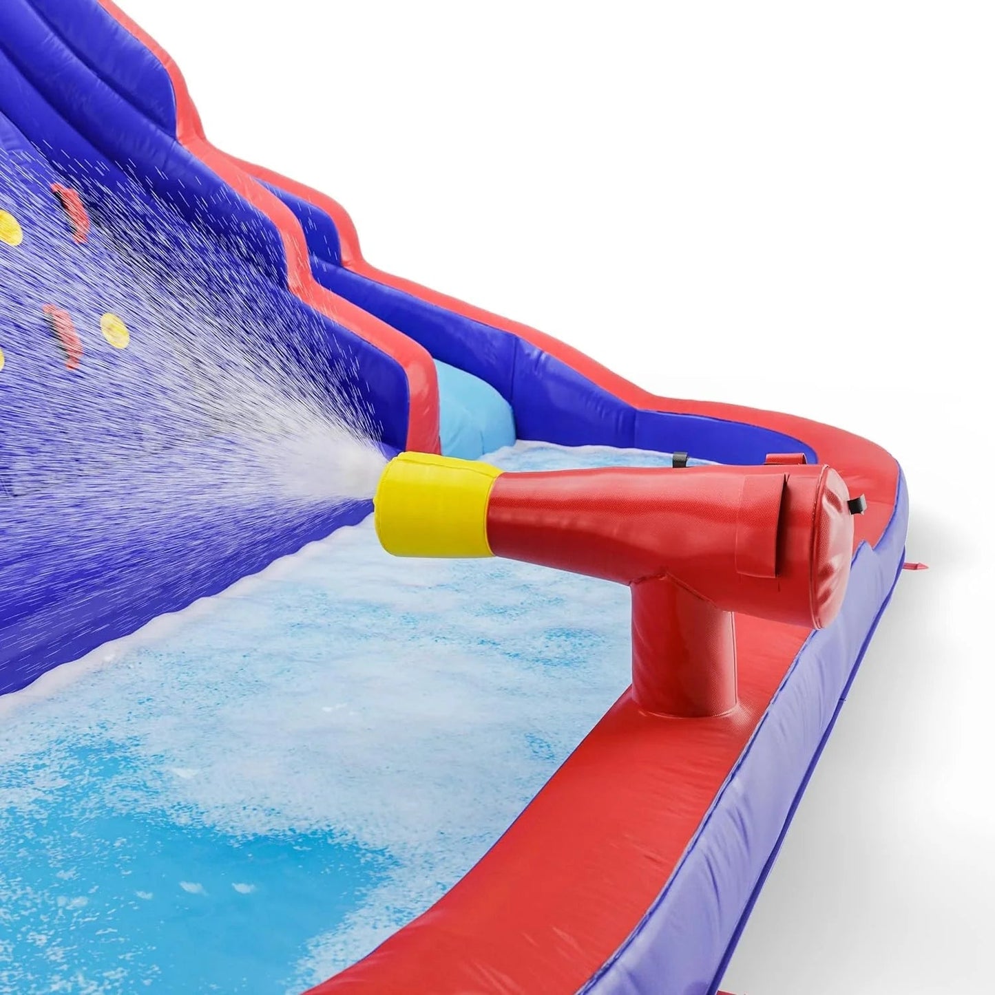 Inflatable Water Slide| Water Bounce House Waterslide for Backyard, Kids and Adults | Inflatable Water Park with Air Pump & Carrying Case
