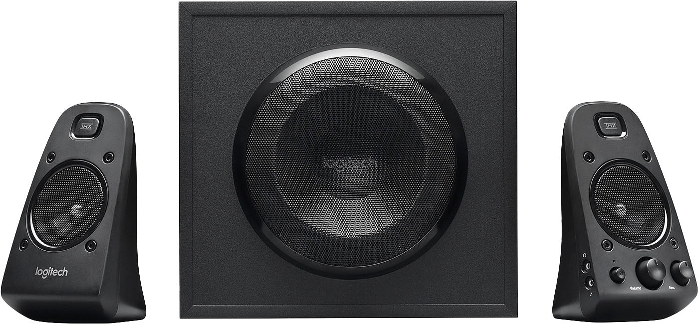 Logitech – Z623 2.1 Speaker System (3 Piece) – Black