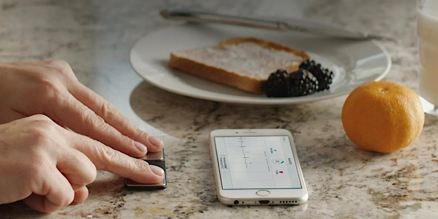 KardiaMobile 6L Personal EKG Monitor with Most Smartphones