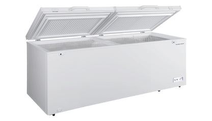 Hamilton Beach 21 Cu. ft. Chest Freezer, Double Doors, HZ9212, White