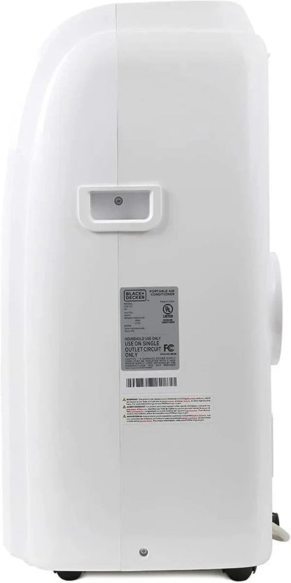 14,000 BTU Portable Air Conditioner with Heat and Remote Control, White