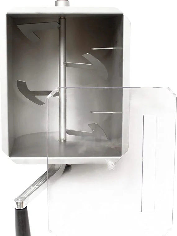 Manual Meat Mixer – 20 lb Sausage Mixer Machine with Lid, Ideal for Ground Beef Processing