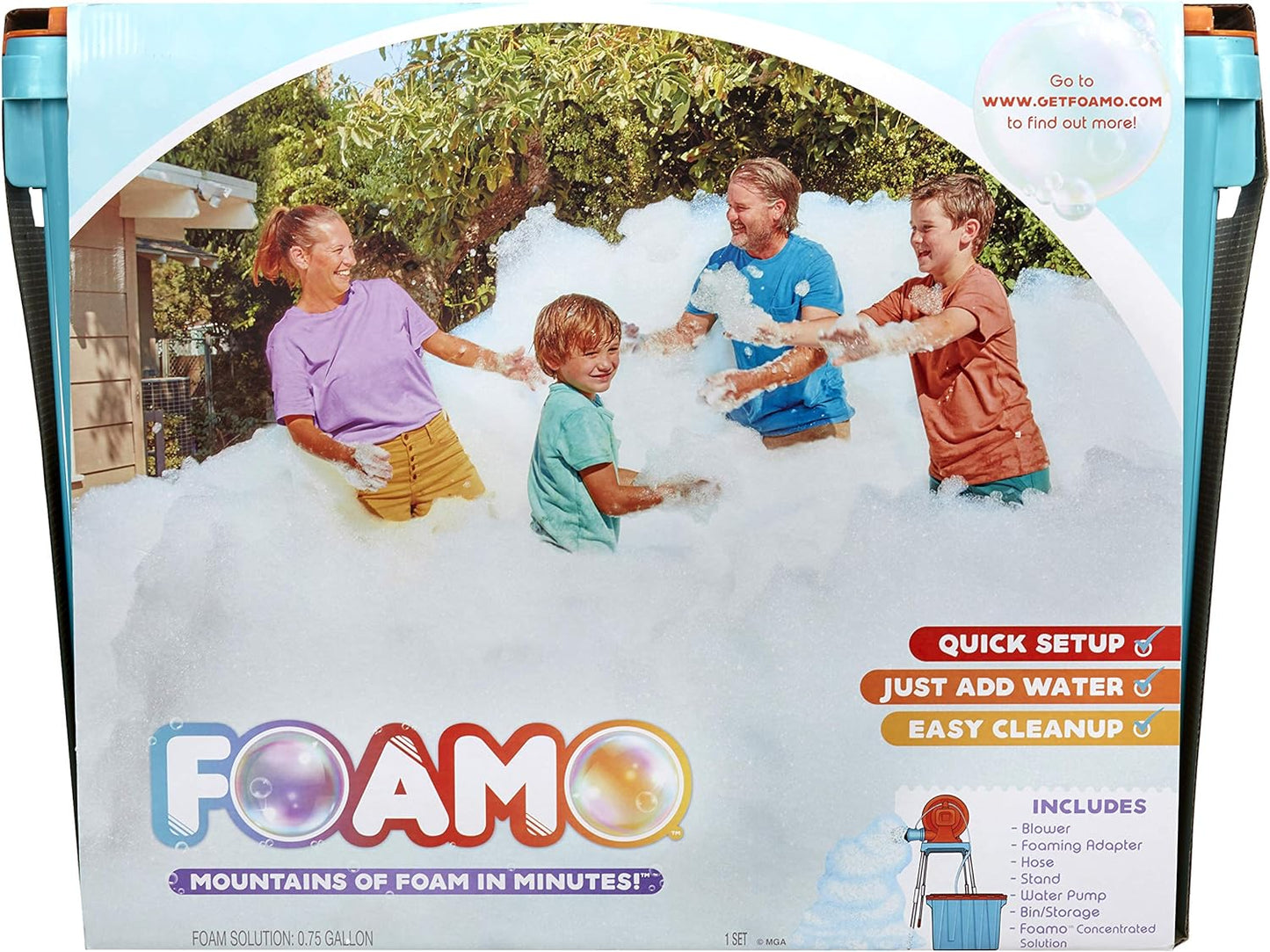 Little Tikes FOAMO Foam Machine is an Easy-to-Assemble Foam Making Toy Perfect for Birthdays, Celebrations or Any Day You Want an Awesome Foam Party