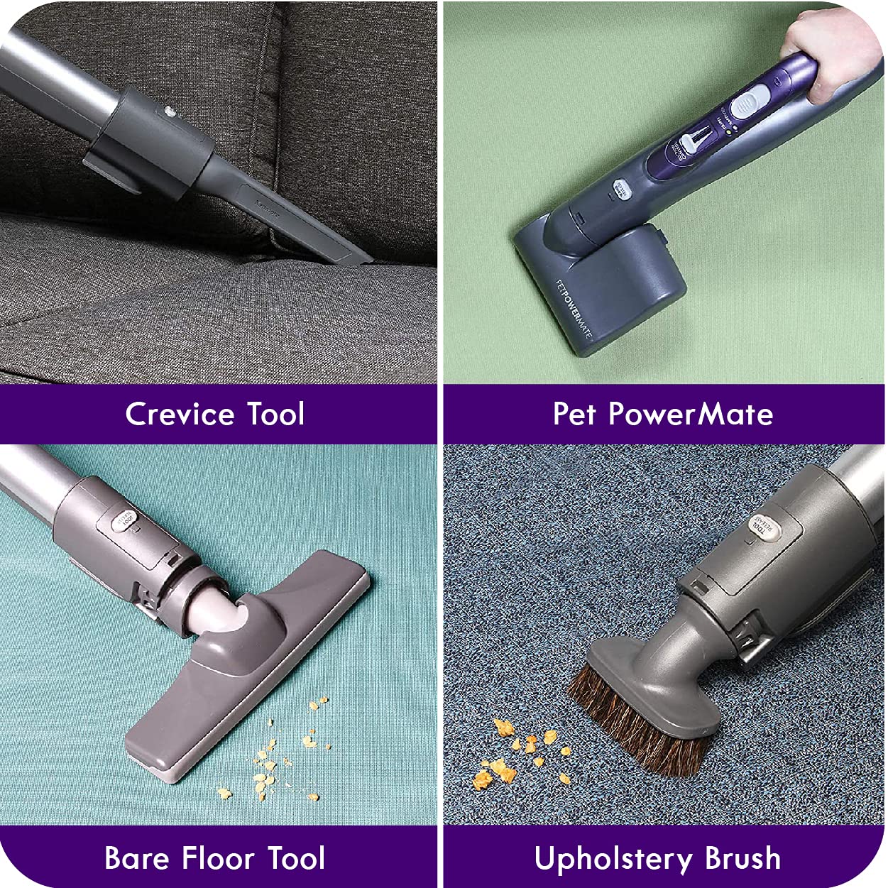 Kenmore Pet Friendly Lightweight Bagged Canister Vacuum Cleaner with Extended Telescoping Wand, HEPA, 2 Motors, Retractable Cord, and 4 Cleaning Tools
